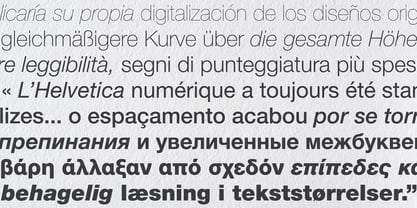 Neue Helvetica Paneuropean Font Poster 5